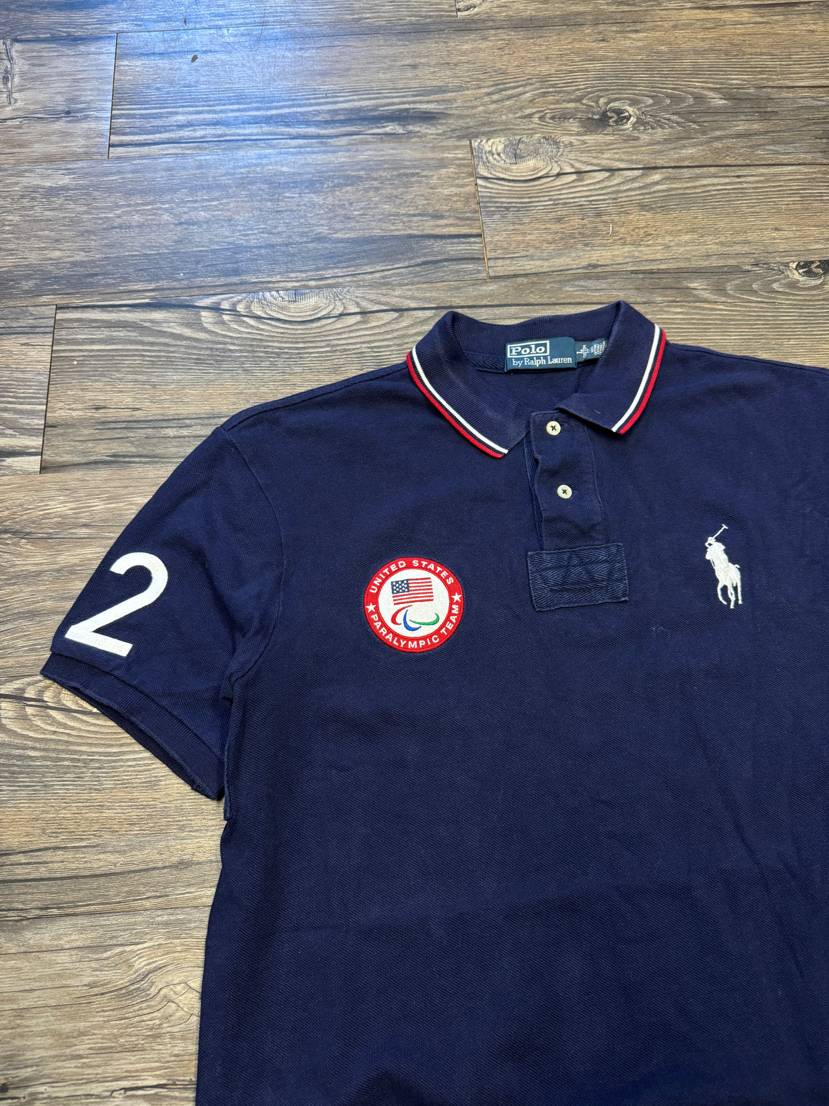 POLO RALPH LAUREN PARILYMPIC USA BIG PONY (L)