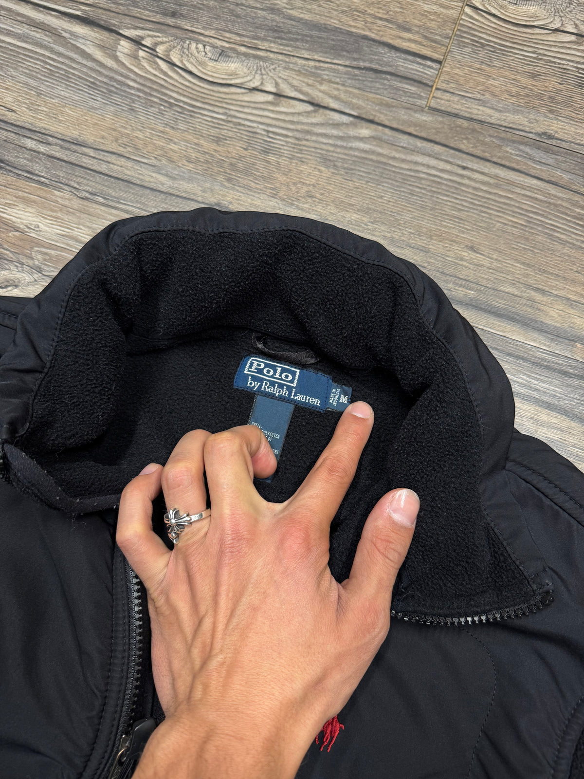 POLO RALPH LAUREN HYBRID FLEECE QUARTER-ZIP (M)