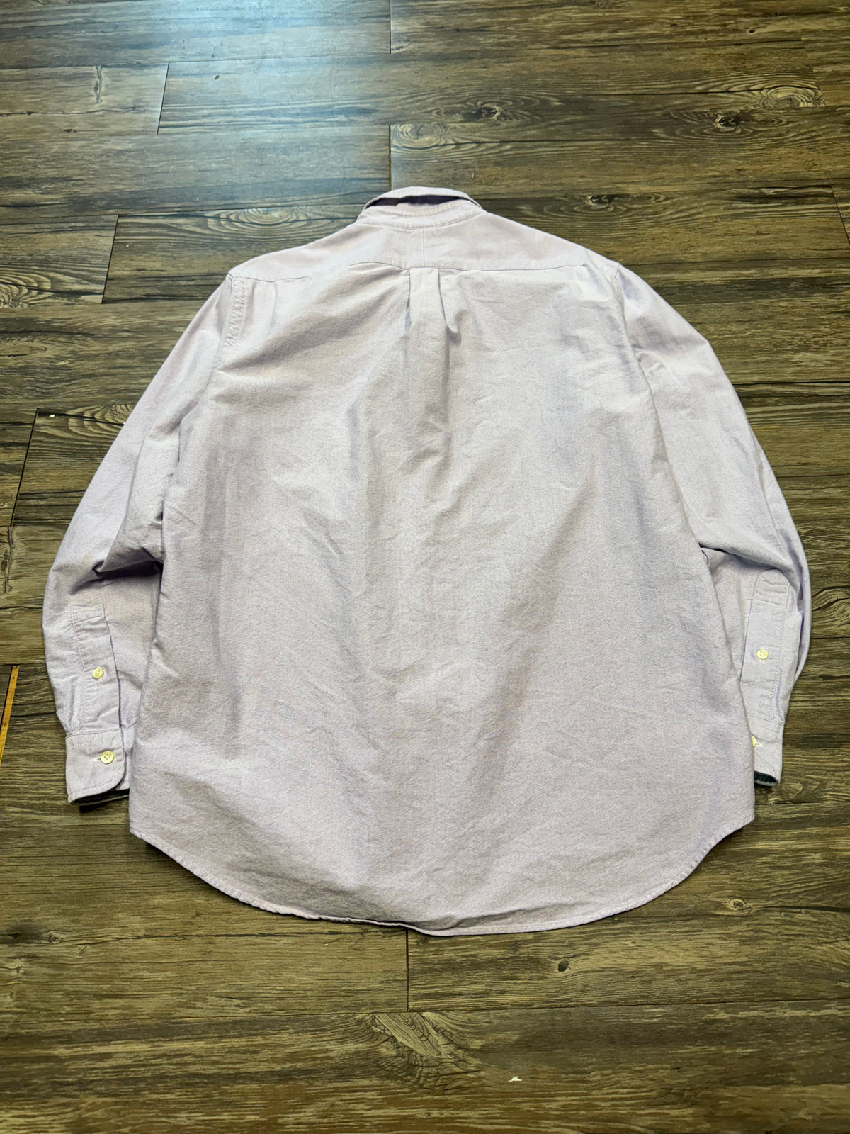 POLO RALPH LAUREN LAVENDER BUTTON UP DRESS SHIRT (L)