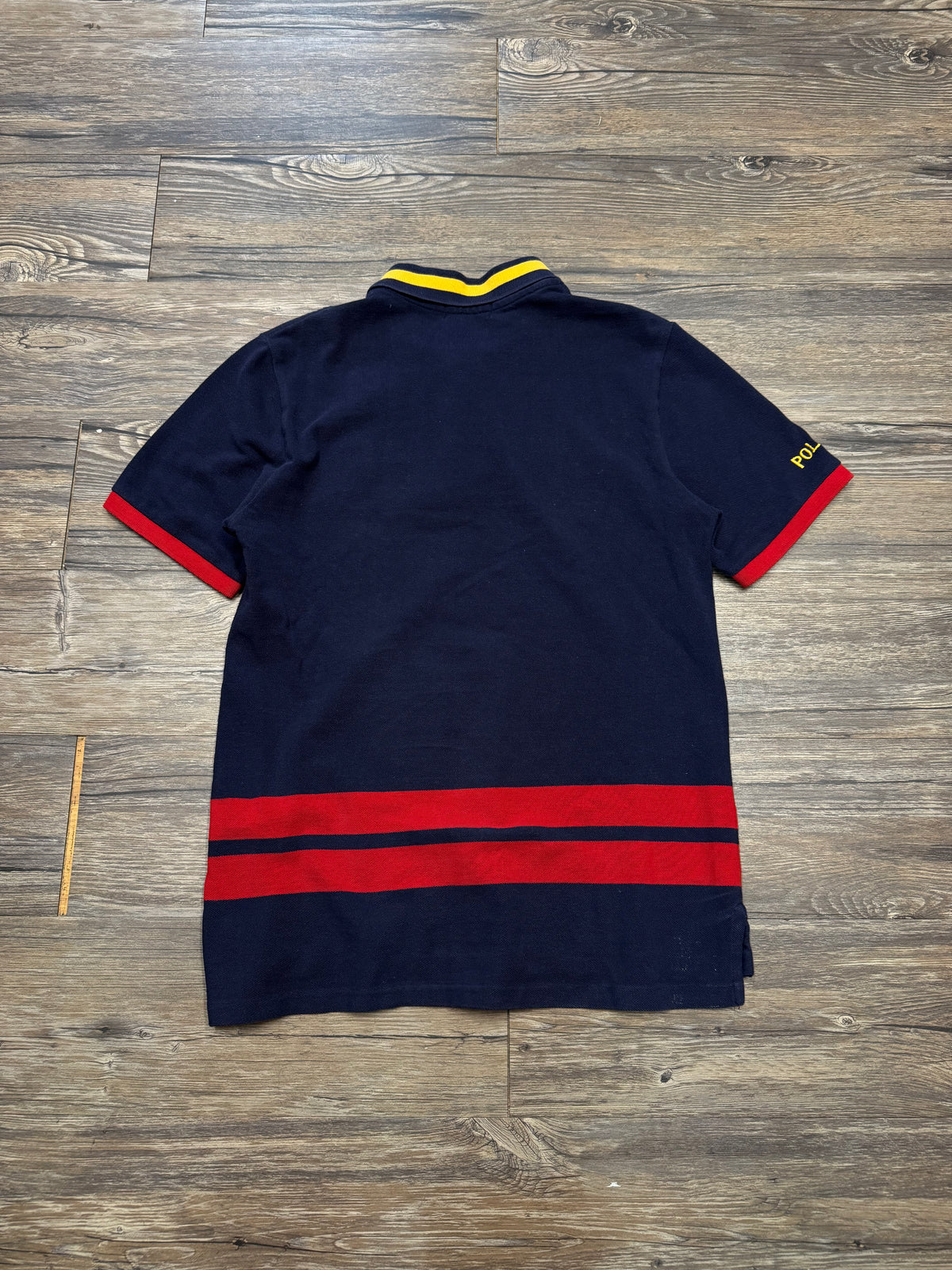 POLO RALPH LAUREN
DUAL STRIPE BIG PONY POLO (M)
