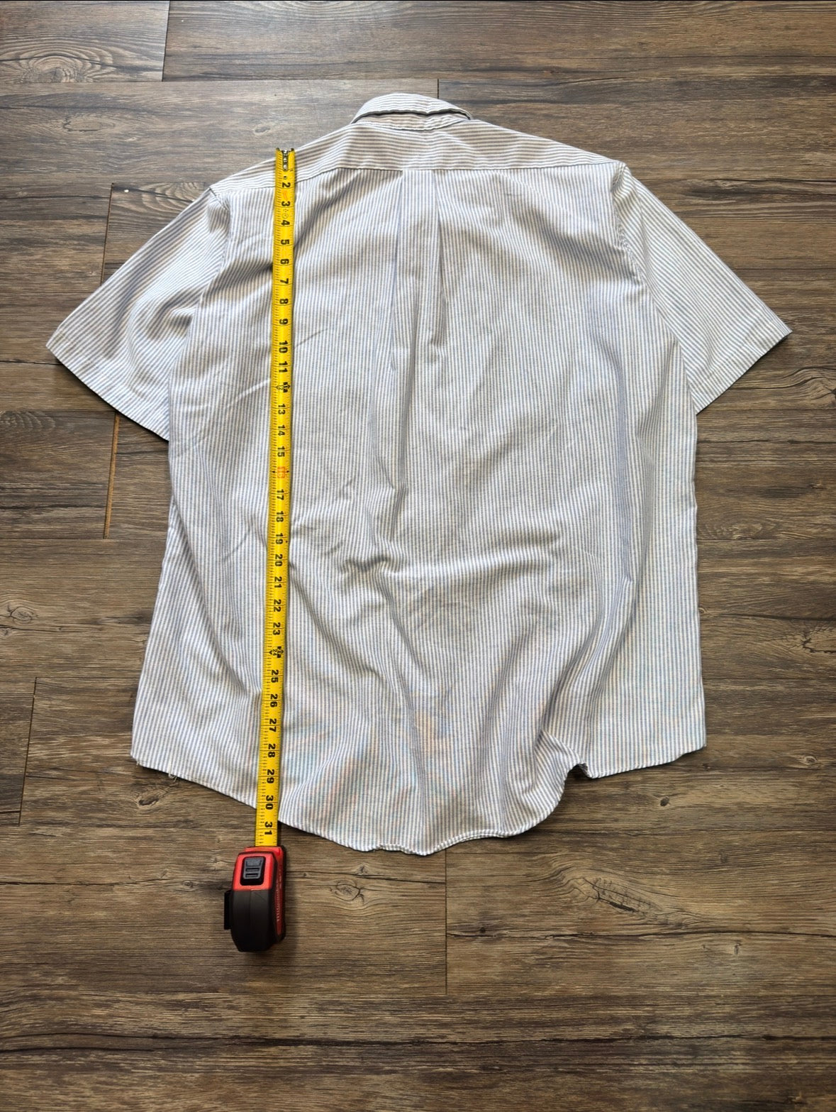 VINTAGE CITGO STRIPED SHIRT (L)