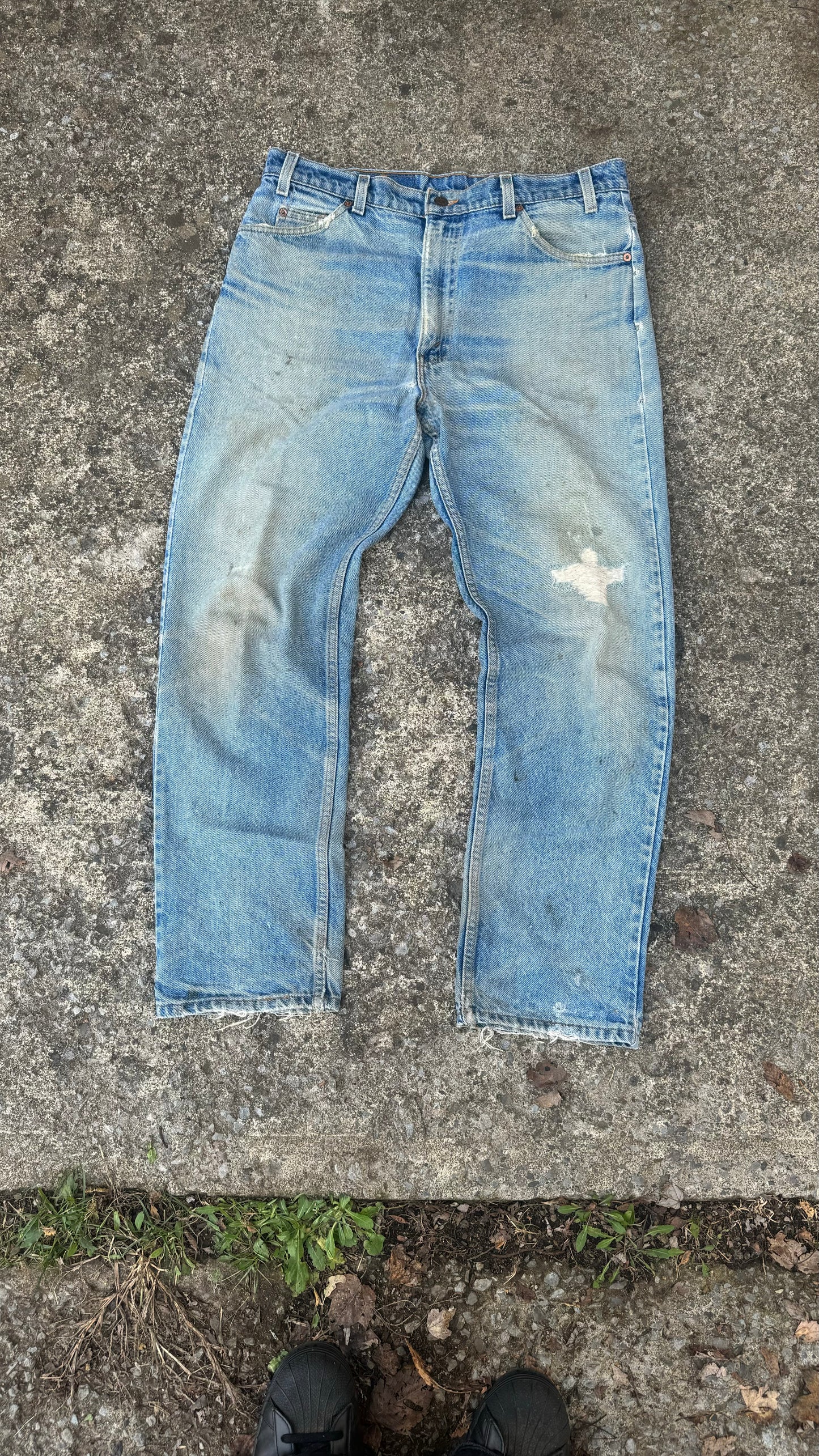 LEVI'S ORANGE TAB STRAIGHT CUT DENIM (36)