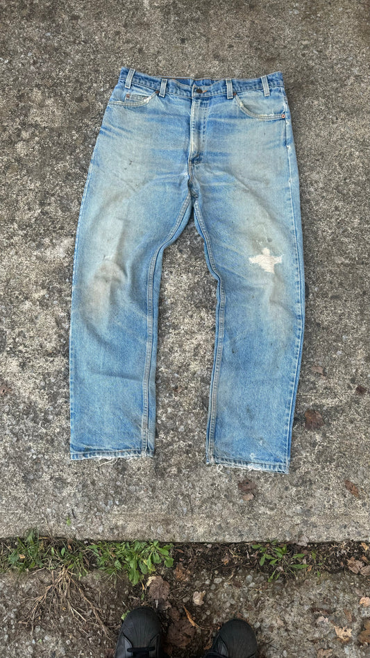 LEVI'S ORANGE TAB STRAIGHT CUT DENIM (36)