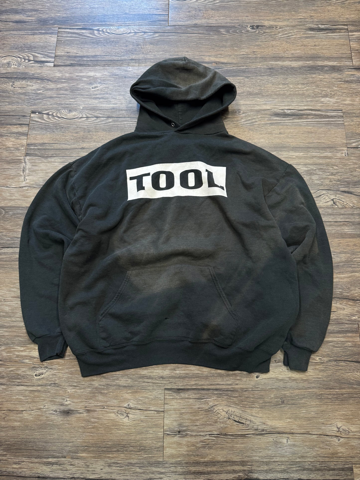 VINTAGE 2000’s TOOL WRENCH HOODED SWEATSHIRT (XL)