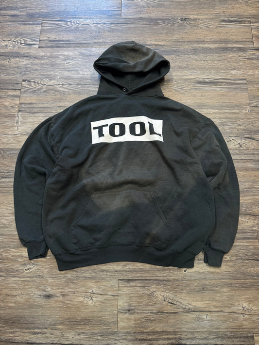 VINTAGE 2000’s TOOL WRENCH HOODED SWEATSHIRT (XL)