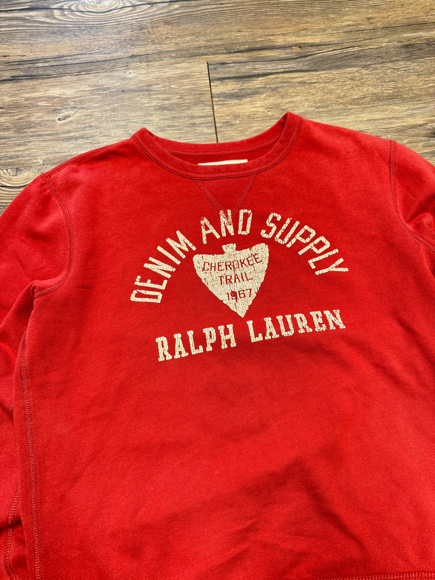 RALPH LAUREN DENIM & SUPPLY CHEROKEE CREWNECK (M)