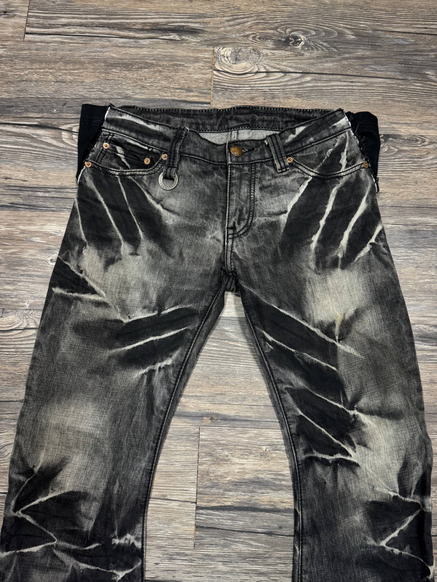 BUFFALO BOB FADED FLARED DENIMS (33x32)