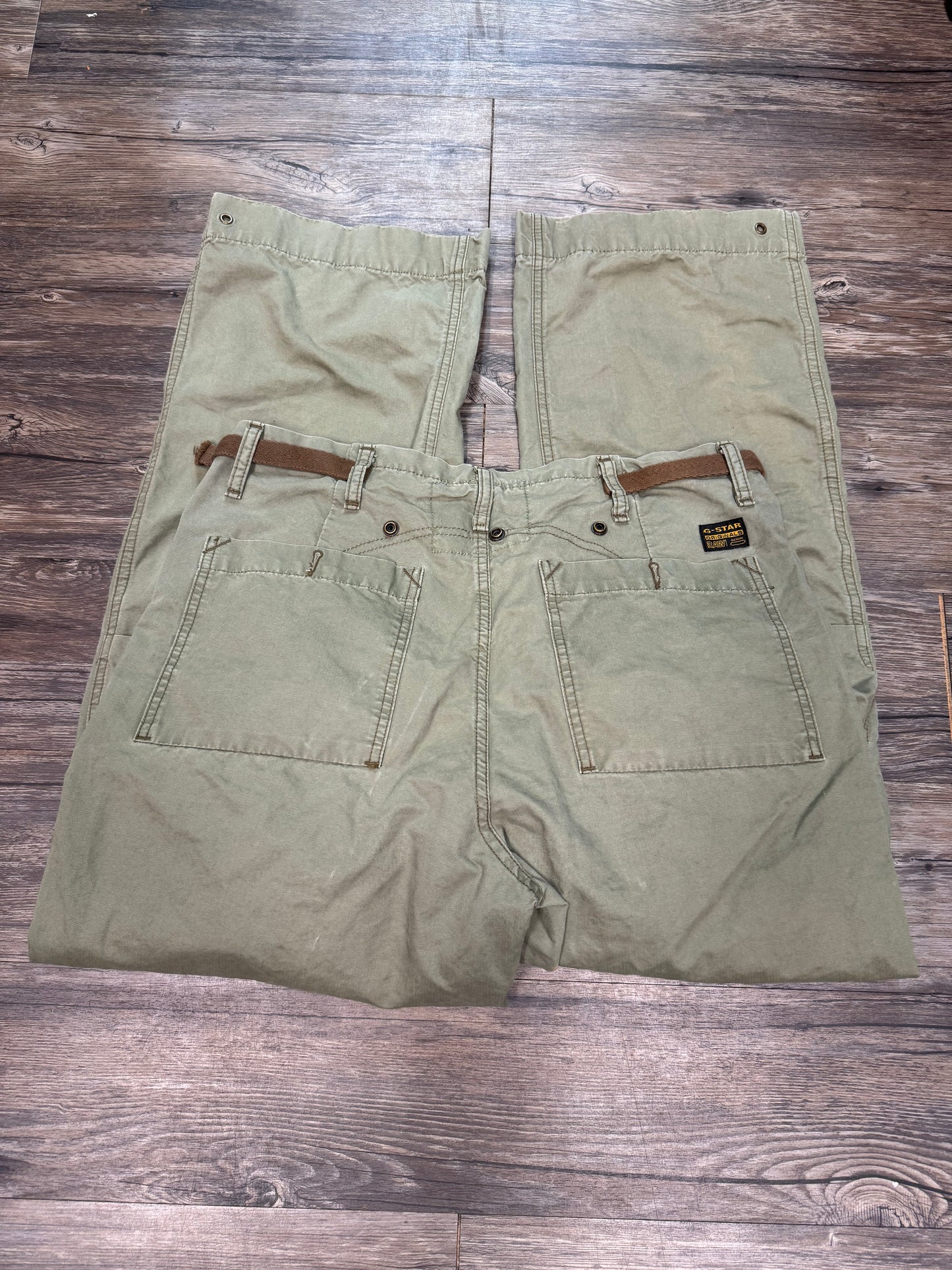 G-STAR RAW GREEN CARGOS (34x32)