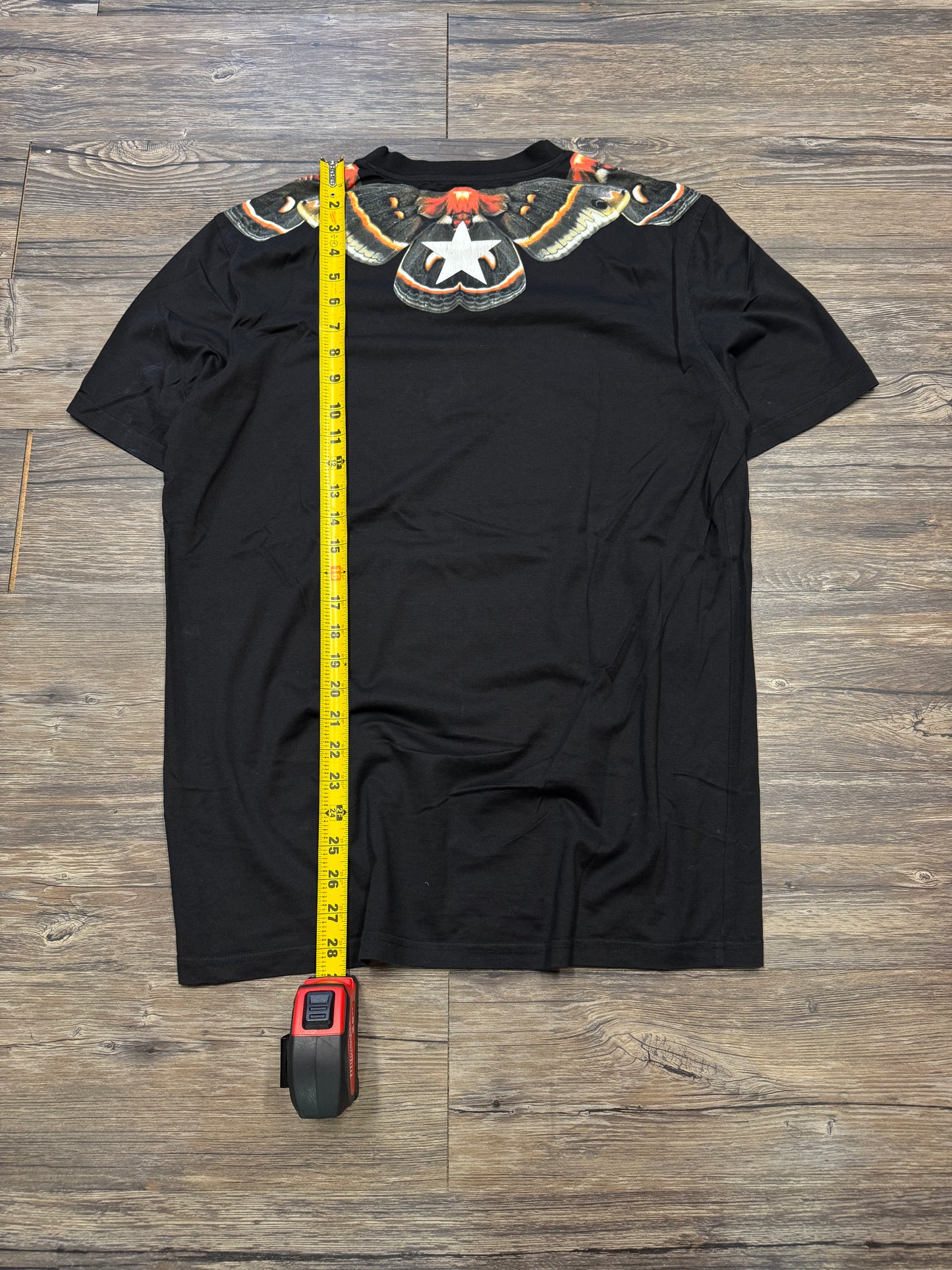 GIVENCHY SS2015 BUTTERFLY NECK T-SHIRT (XL)