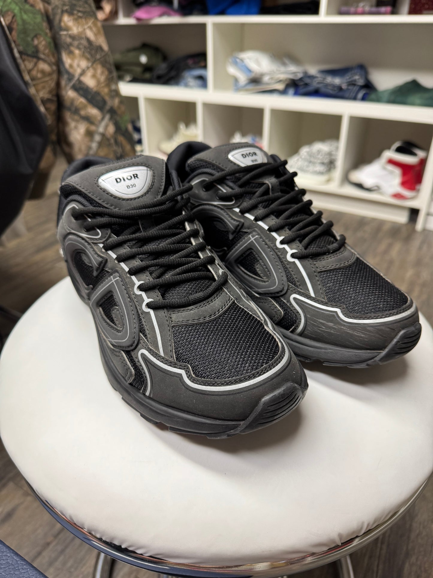DIOR B30 BLACK 3M RUNNER SNEAKERS (11)