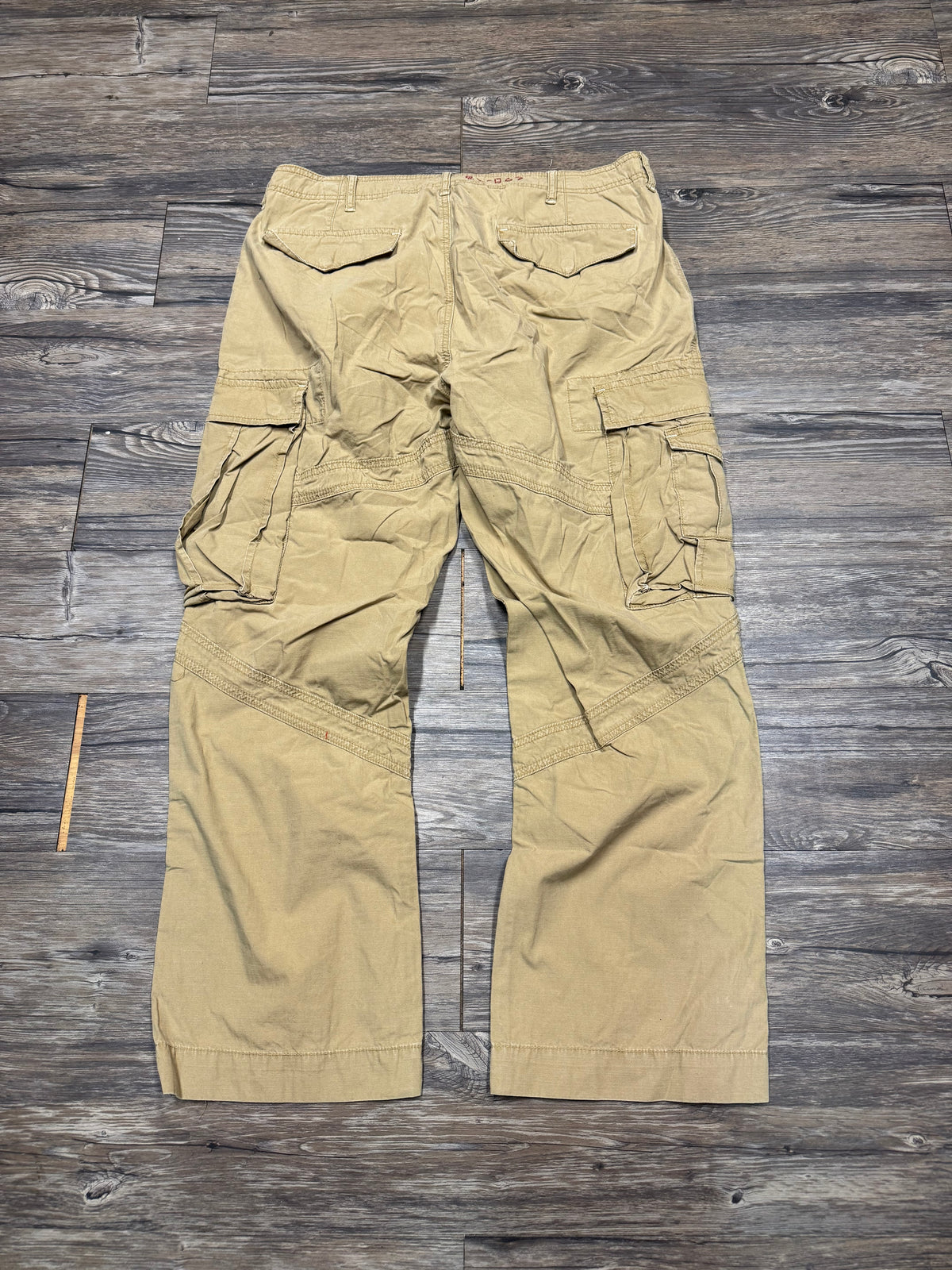 POLO RALPH LAUREN 90s MILITARY SURPLUS PARATROOPER CARGO PANTS (36)