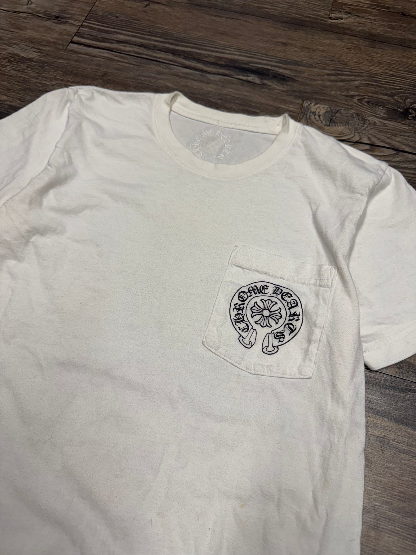 CHROME HEARTS POCKET LOGO TEE (S)