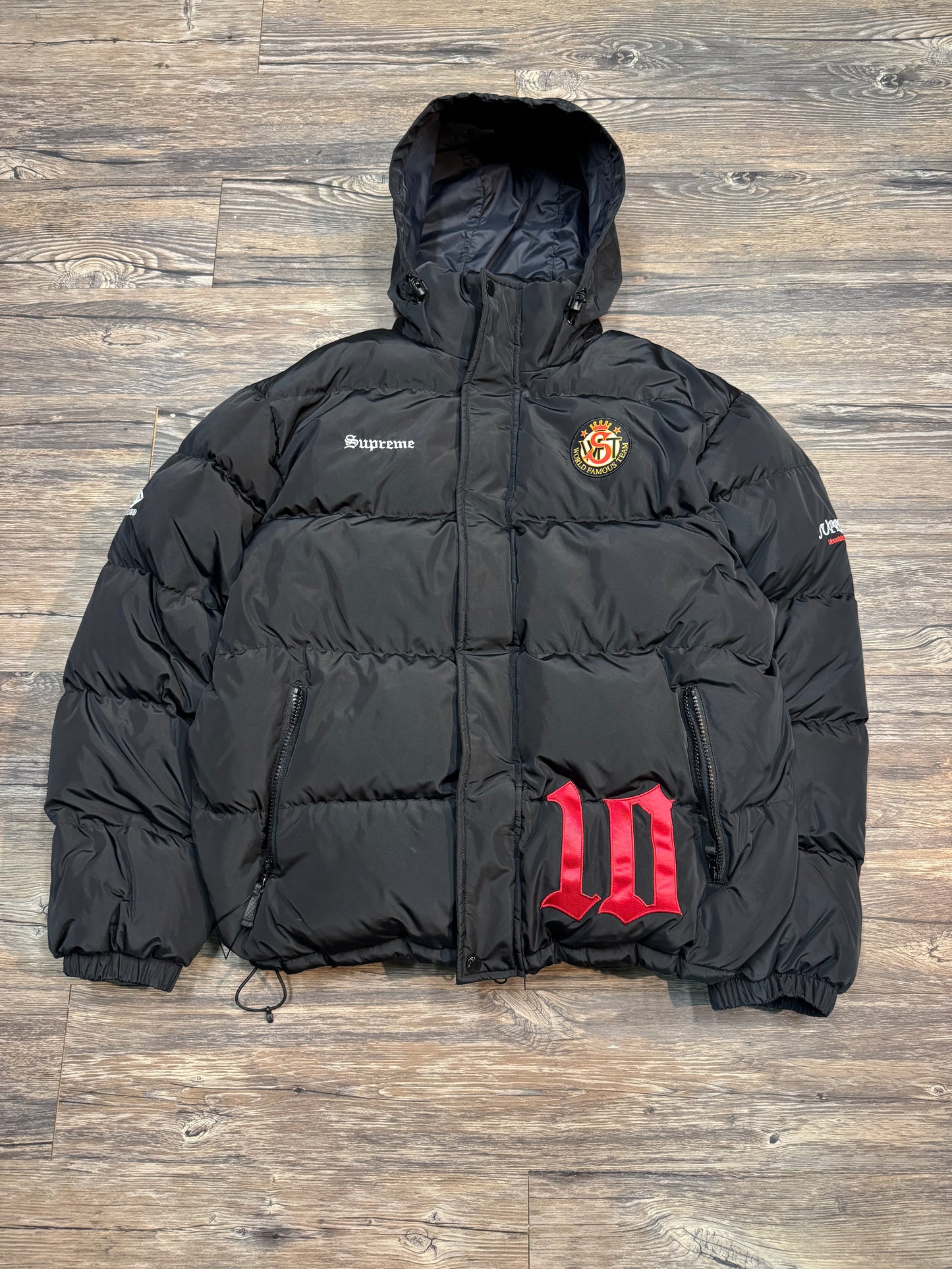 SUPREME UMBRO DOWN PUFFER JACKET (MEDIUM)