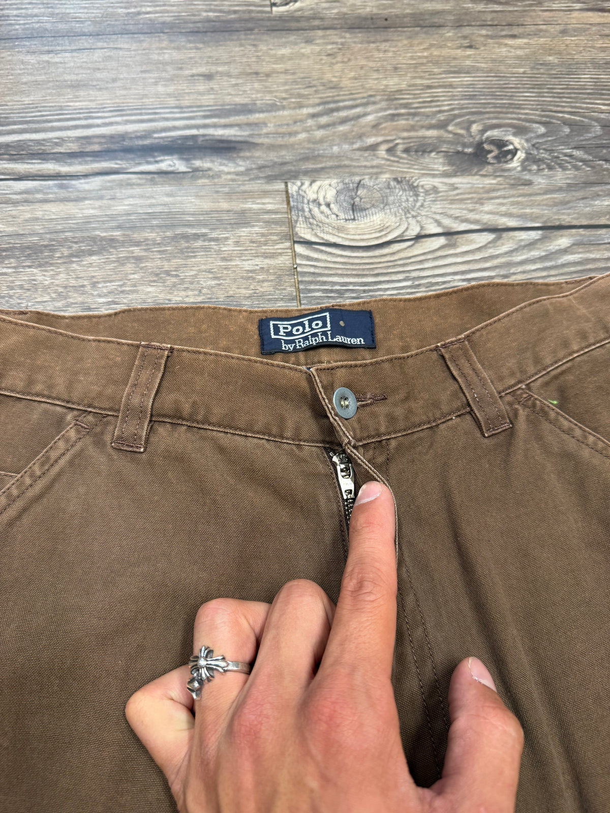POLO RALPH LAUREN VTG CHINO PANTS (30)