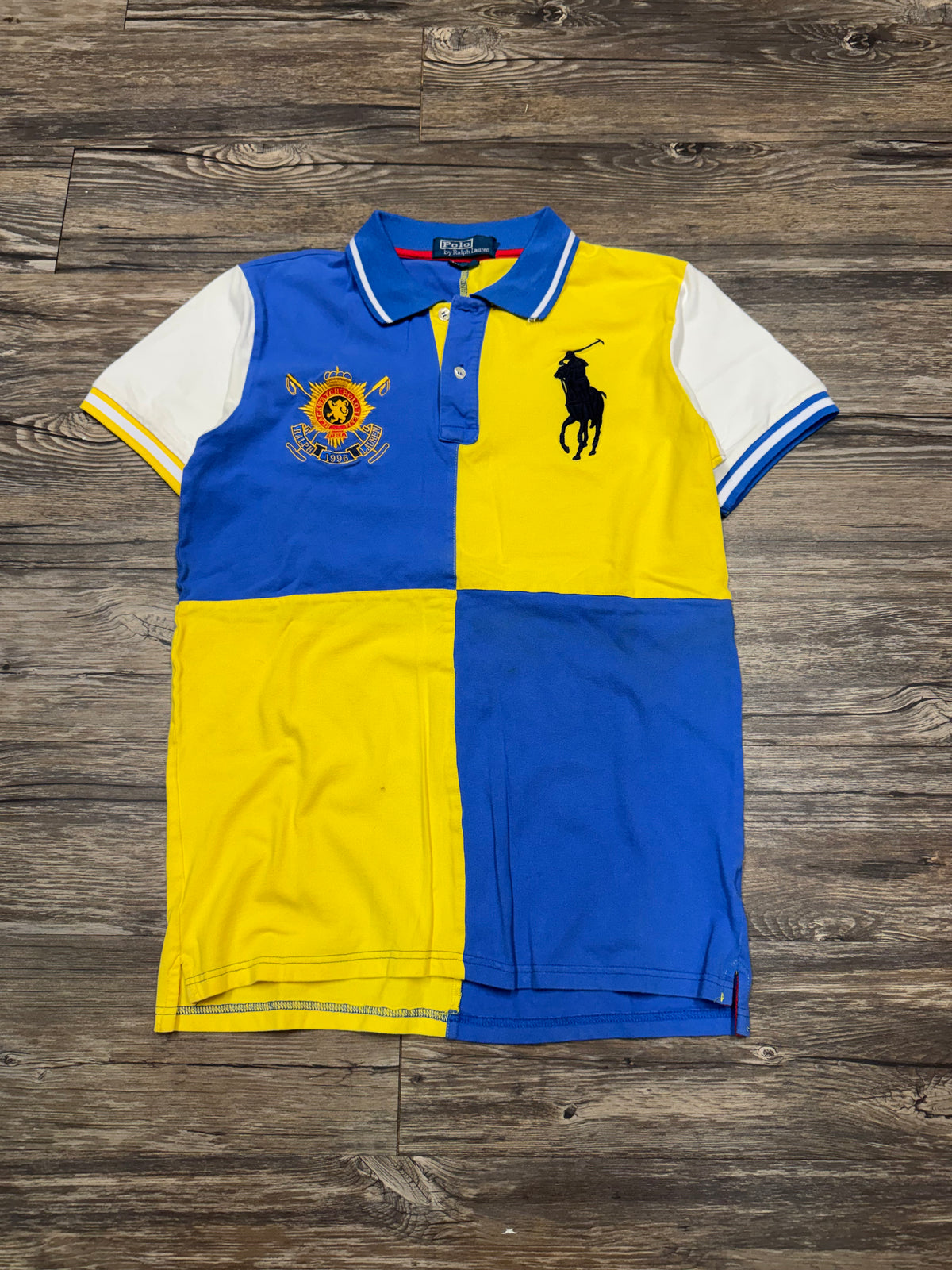 POLO RALPH LAUREN MULTI-COLORED BIG PONY POLO (M)