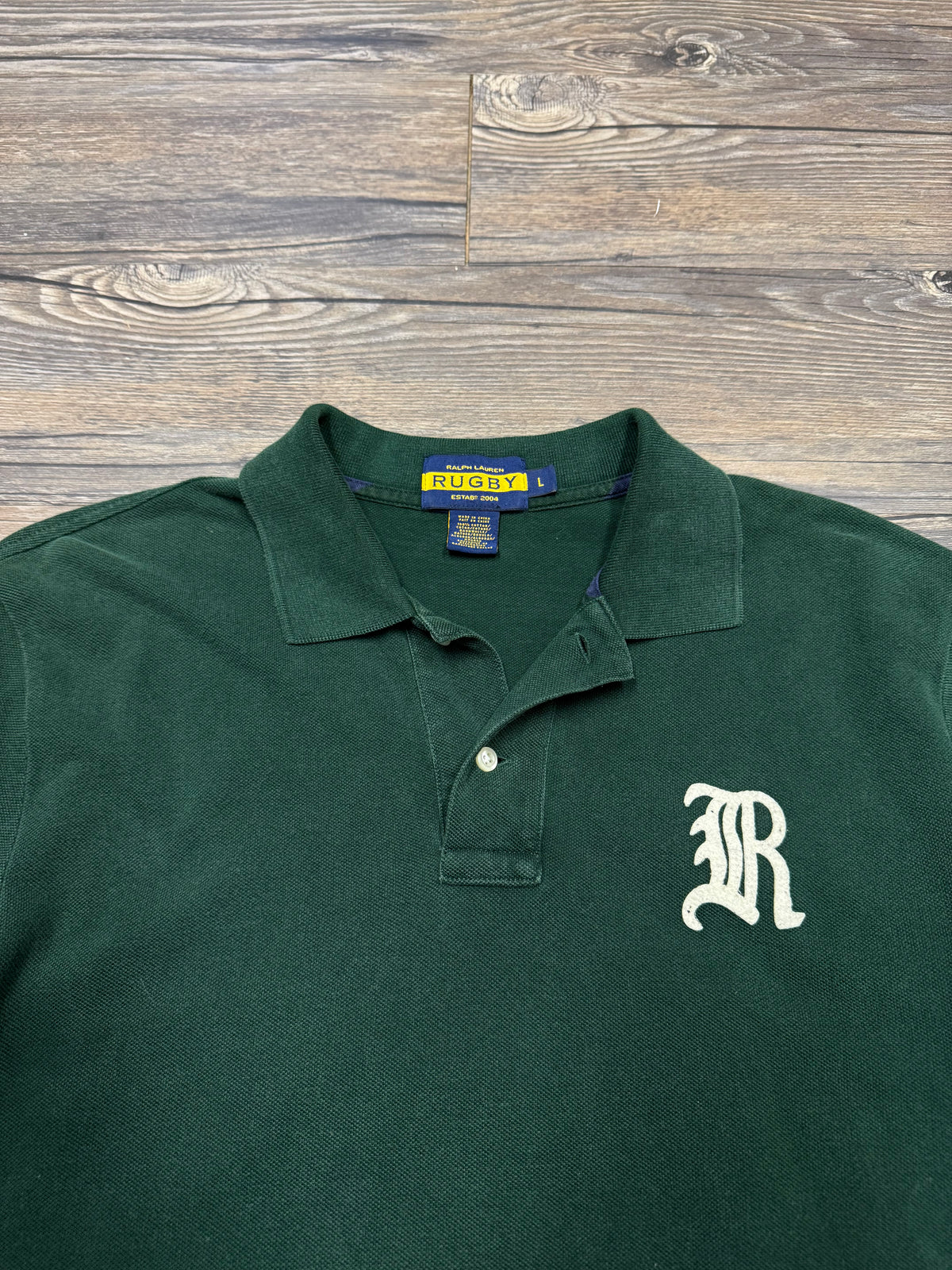 POLO RALPH LAUREN SCRIPT RUGBY LOGO POLO (L)