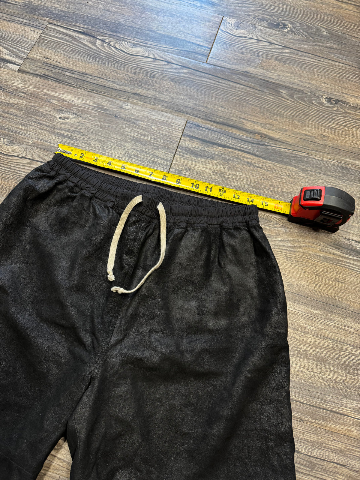 RICK OWENS CALFSKIN SS16 MASTODON BOXER SHORTS (40)