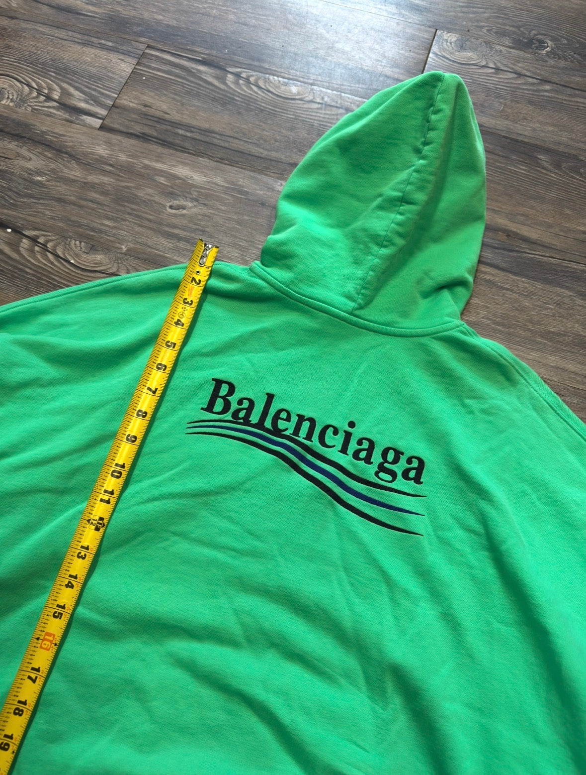 BALENCIAGA CAMPAIGN LOGO HOODIE (2)