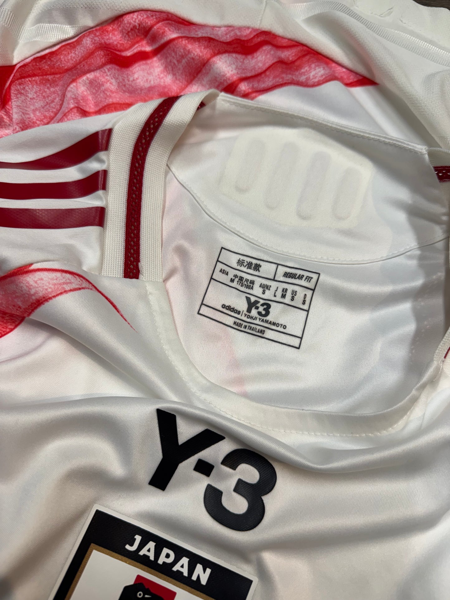 Y3 YOHJI YAMAMOTO JAPAN SOCCER JERSEY (S)