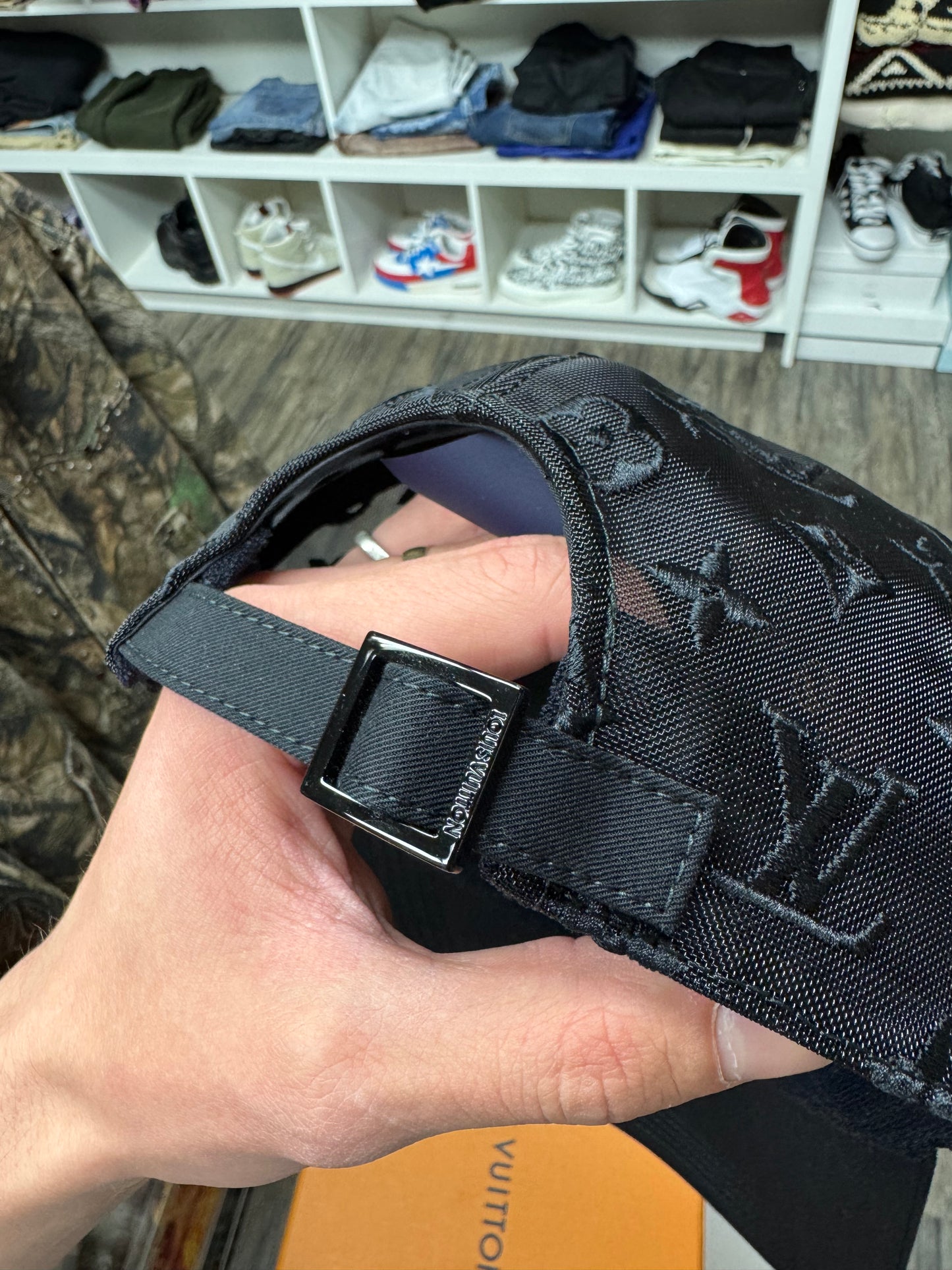 LV X GOLF THE CREATOR MESH SNAP BACK HAT (OS)