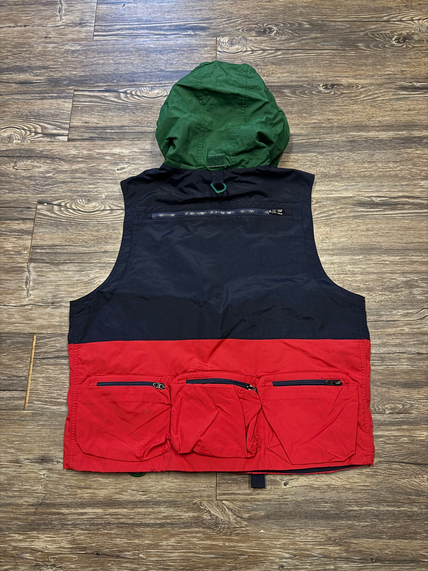 POLO RALPH LAUREN HI TECH UTILITY YACHT VEST (L)