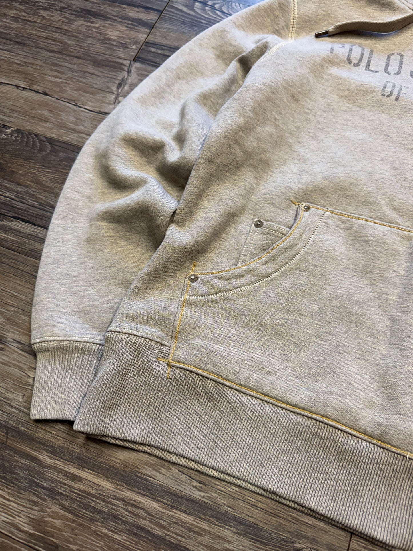 RALPH LAUREN POLO JEANS CO. NYC HEAVY WEIGHT HOODIE (M)