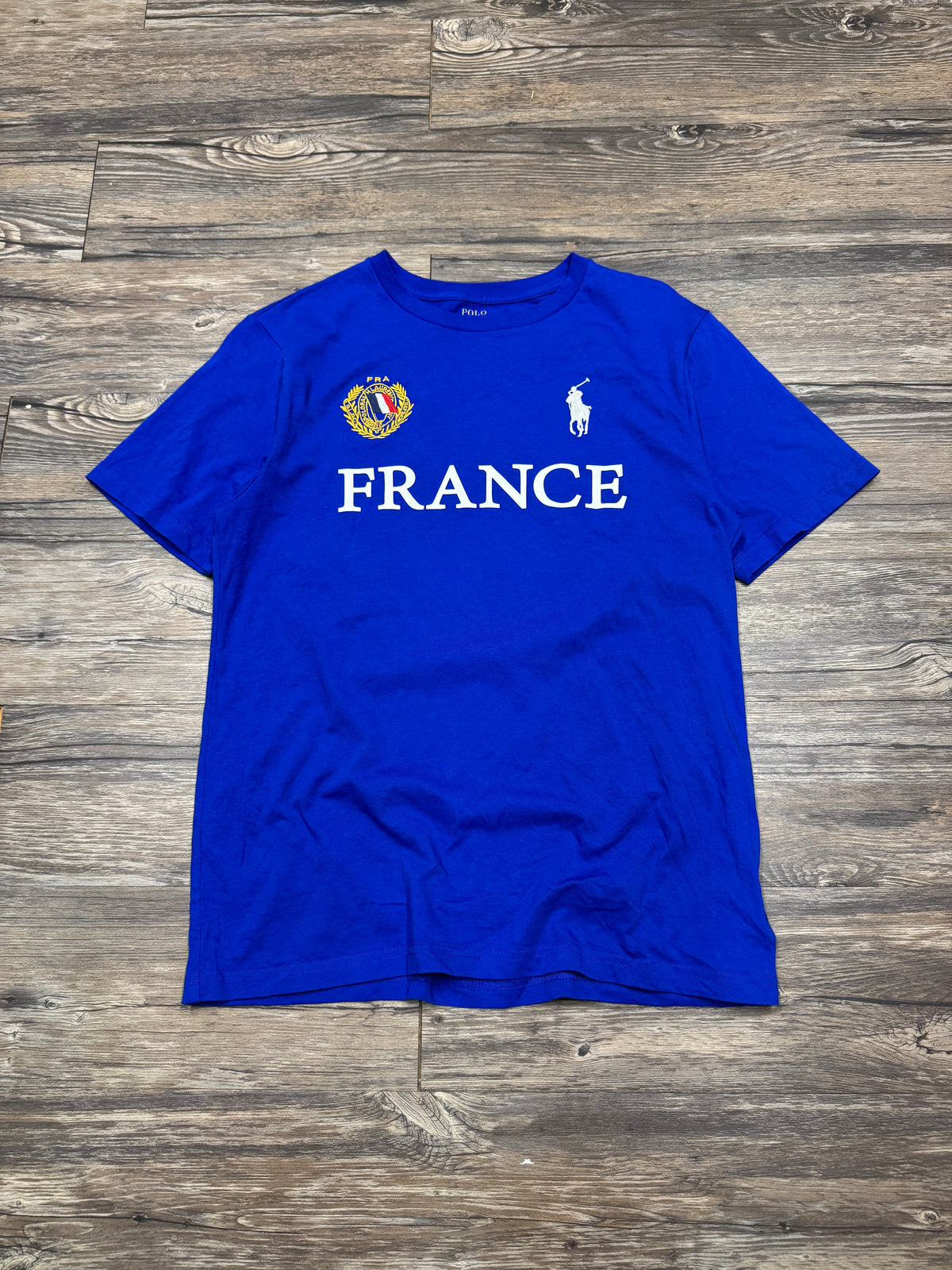 POLO RALPH LAUREN FRANCE BIG PONY T-SHIRT (M)