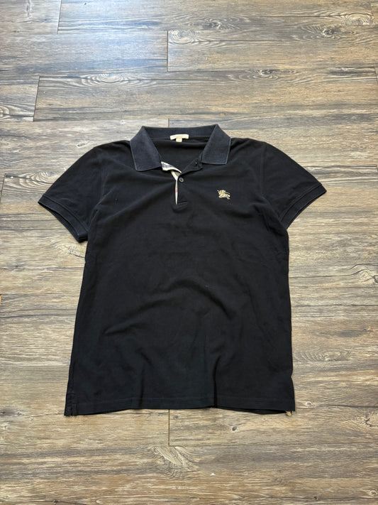 BURBERRY BLANK LOGO POLO (M)