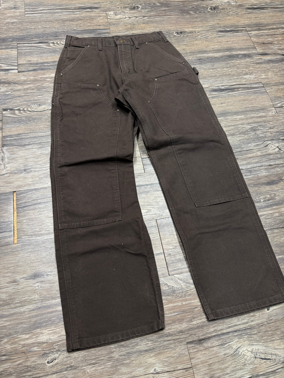 CARHARTT DOUBLE KNEE CARPENTER JEANS (30)
