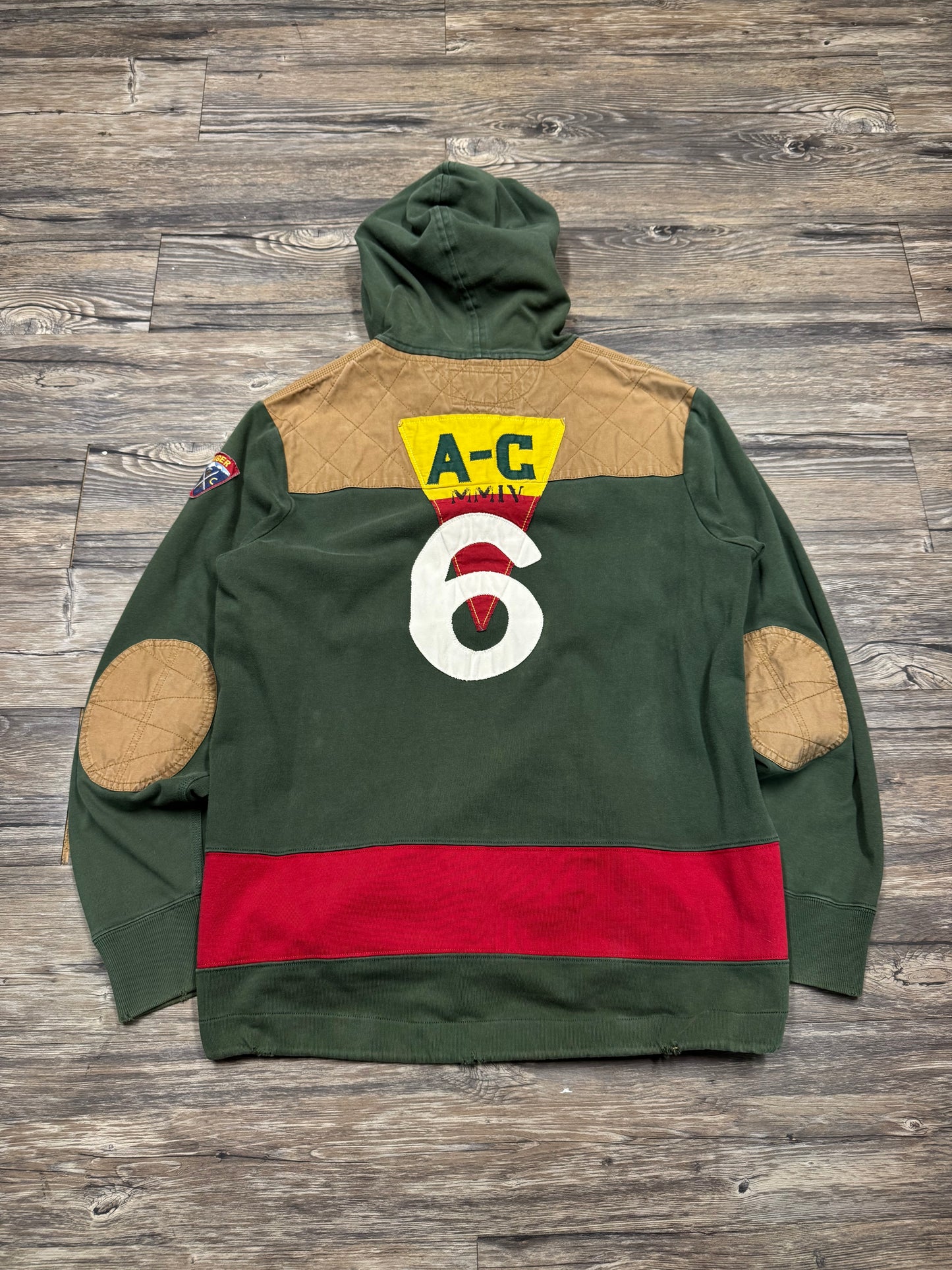 POLO RALPH LAUREN RUGBY HOODIE (L)