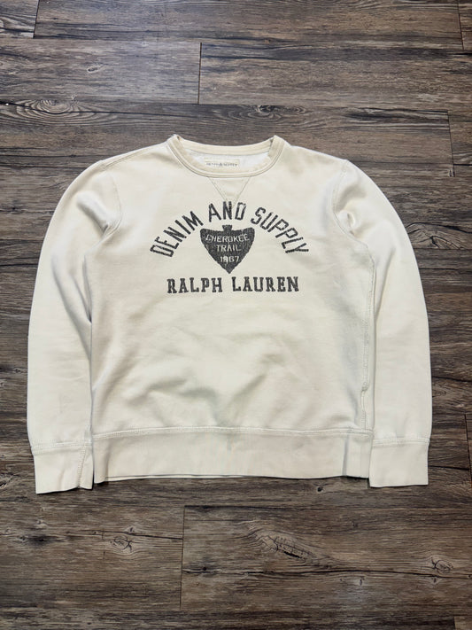 RALPH LAUREN DENIM & SUPPLY CHEROKEE CREWNECK (S)