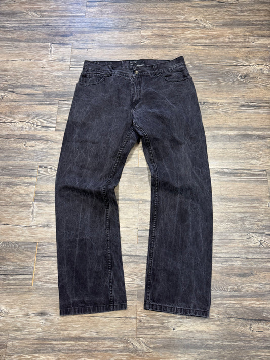 Y2K ROCAWEAR BLACK DENIM (36)