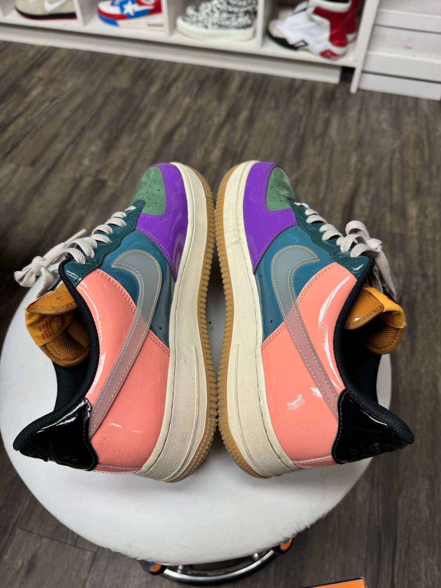 NIKE UNDEFEATED AIR FORCE 1S (10.5)