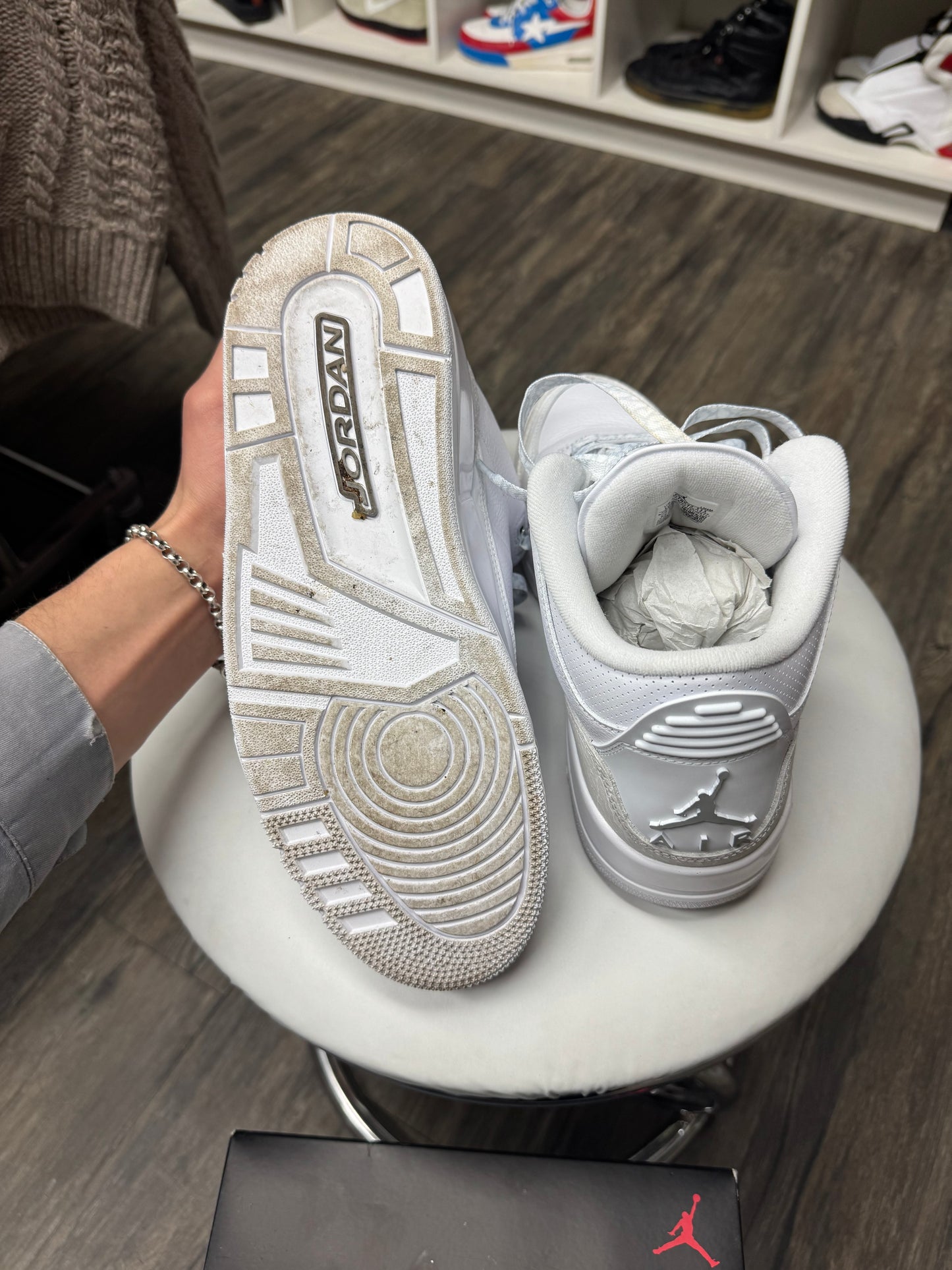 JORDAN 3 PURE MONEYS (10)