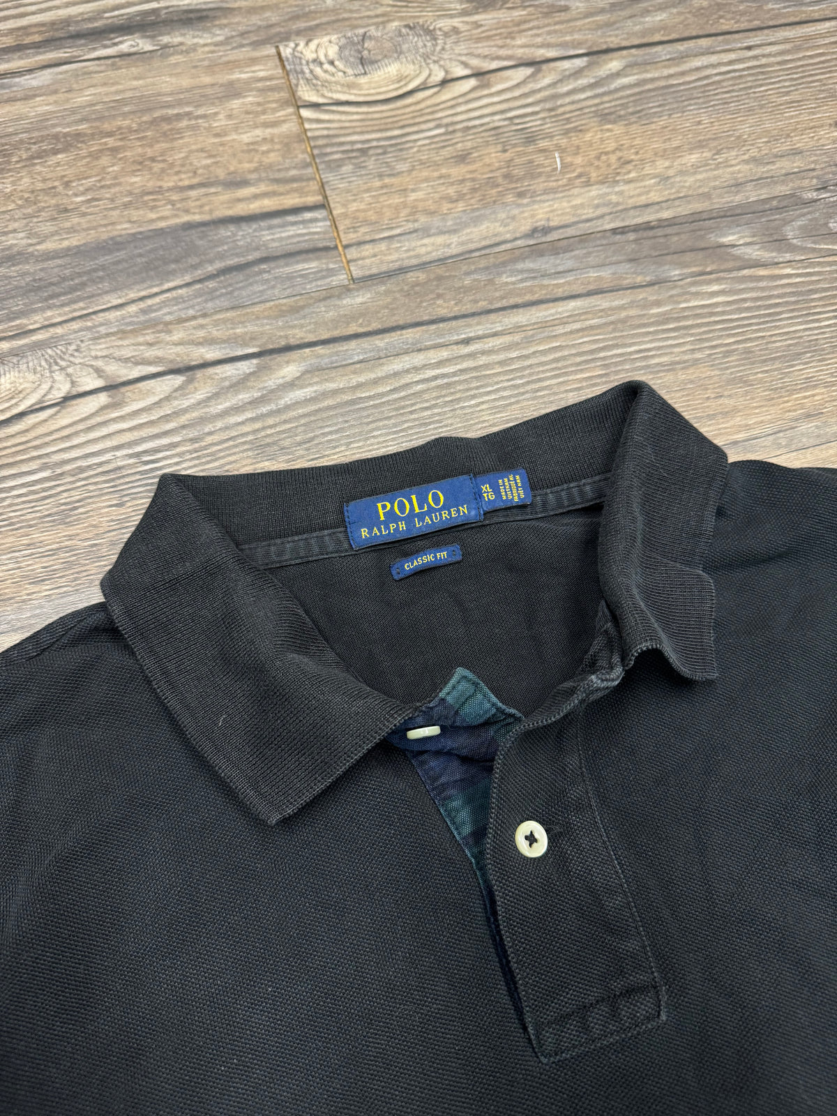 POLO RALPH LAUREN CREST LONG SLEEVE RUGBY (XL)