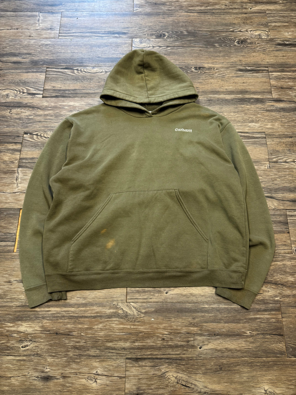 CARHARTT 90’s DISTRESSED WORK HOODIE (XL)