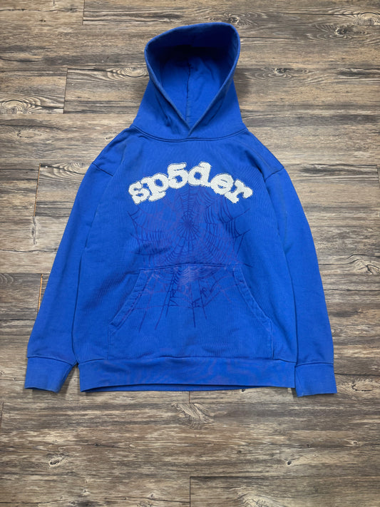 SP5DER CLASIC LOGO HOODIE (LARGE)