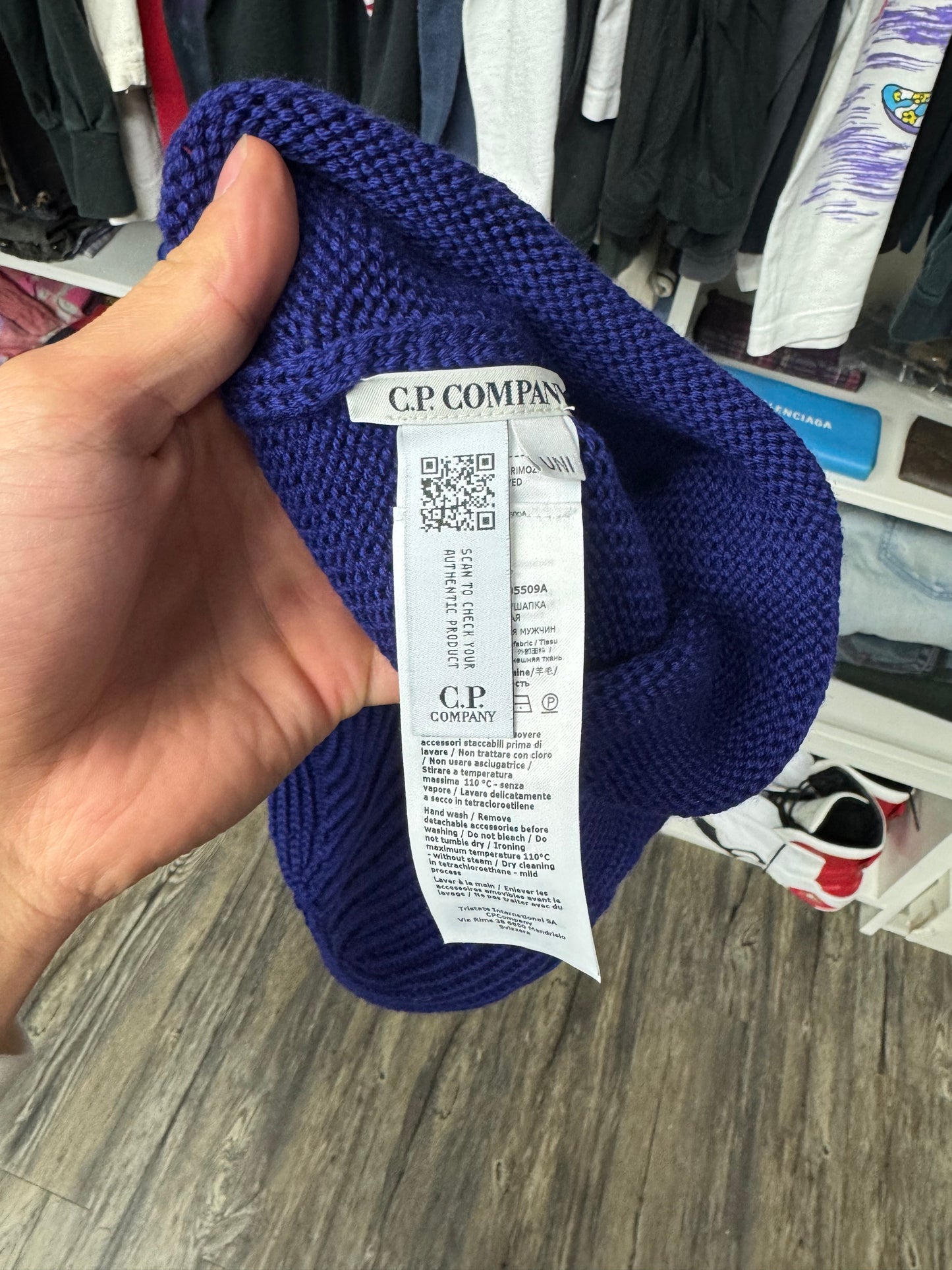 C.P. COMPANY GOGGLE SKI MASK