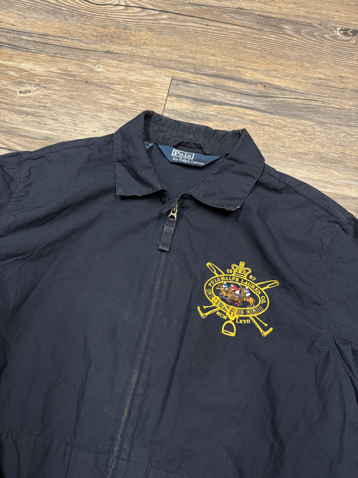 POLO RALPH LAUREN TEAM-3 LIGHTWEIGHT HARRINGTON JACKET (M)