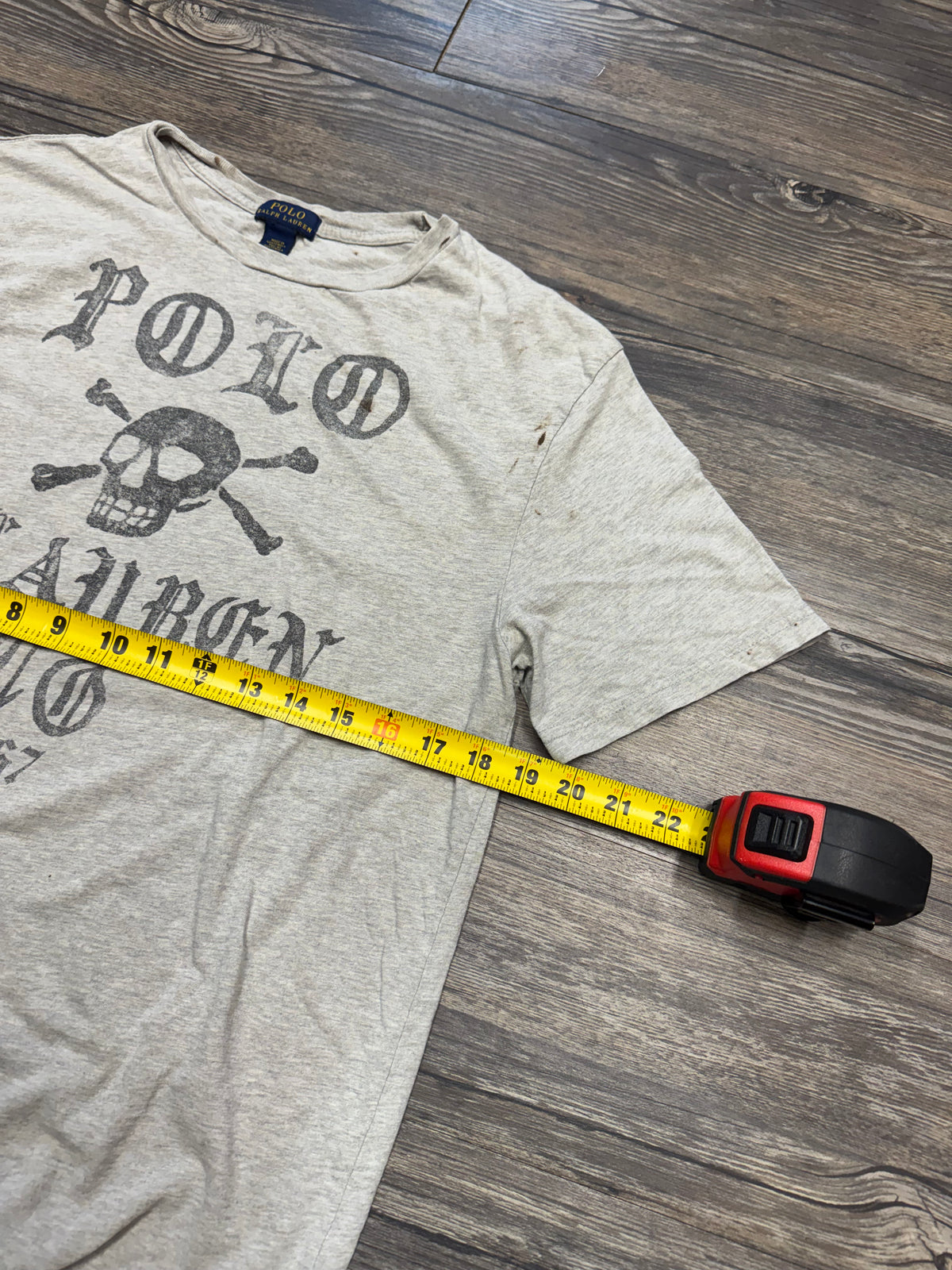 POLO RALPH LAUREN
GOTHIC SKULL LOGO SS TEE (M)