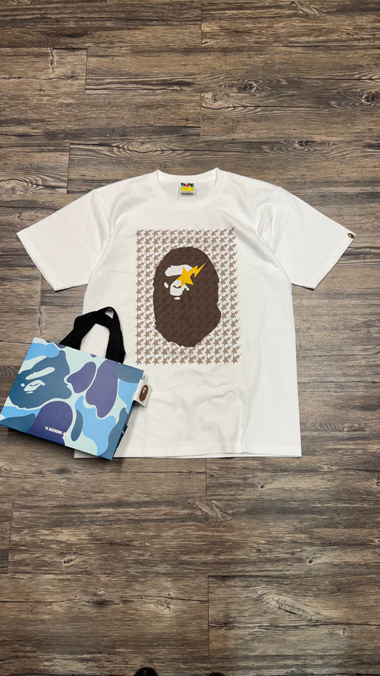 BAPE APE HEAD GRAPHIC TEE (L)
