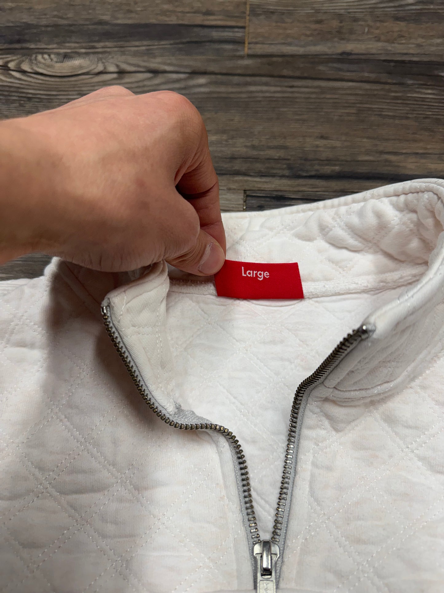 SUPREME QUARTER ZIP (L)