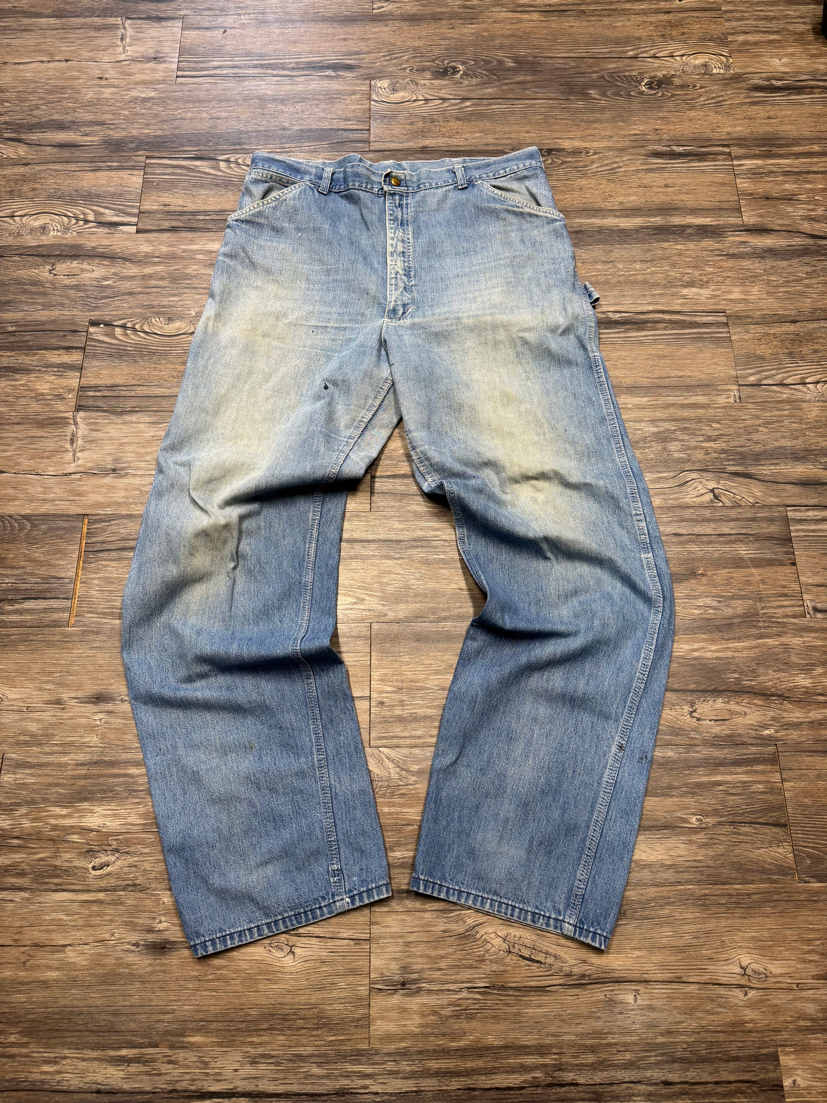 CARHARTT VINTAGE 70'S FADED JEANS (38x34)