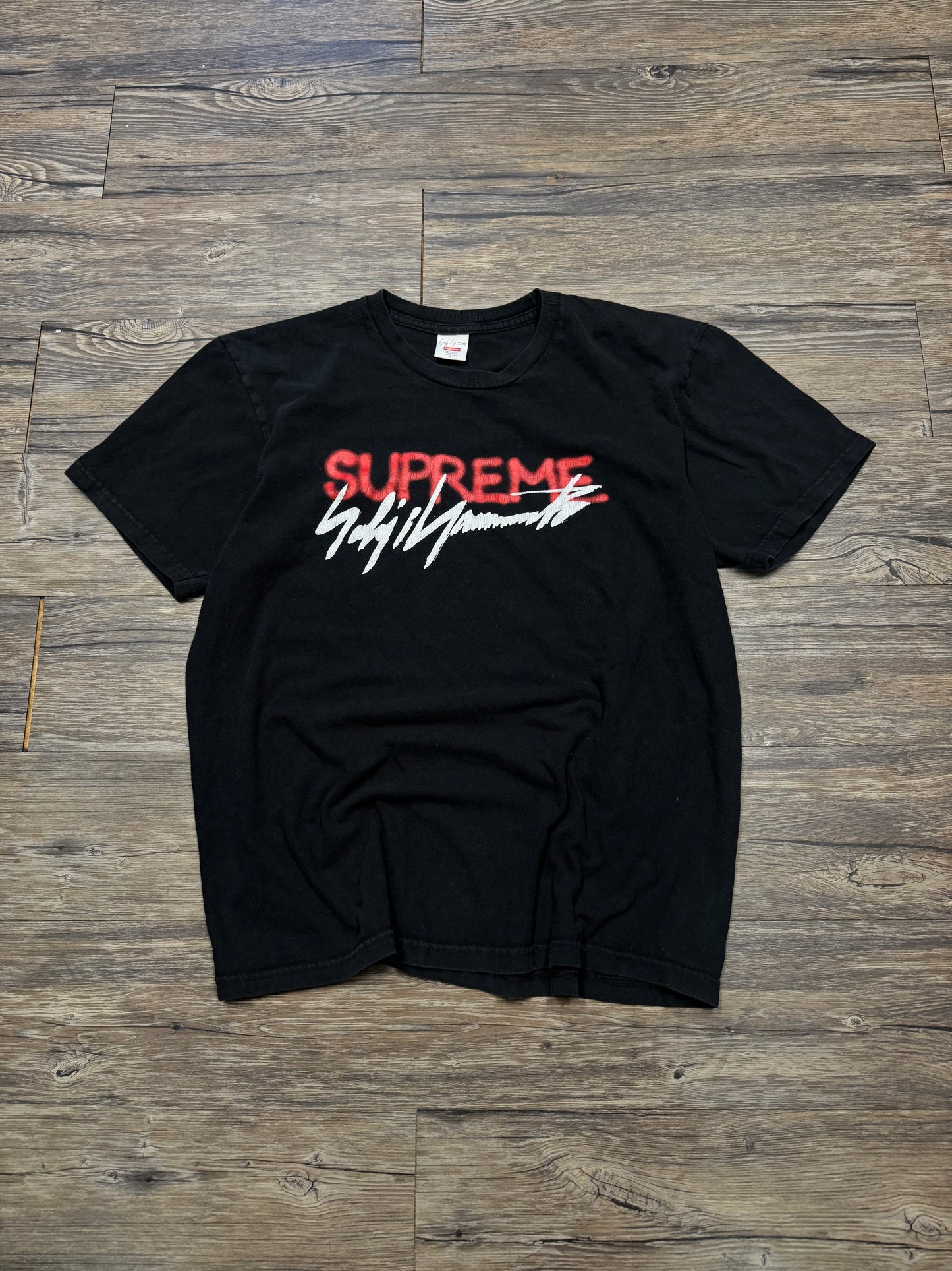 SUPREME YOHJI YAMAMOTO LOGO TEE (L)