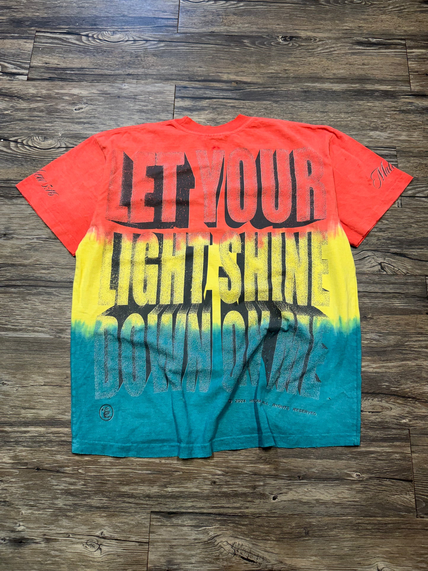 HELLSTAR RASTA GRAPHIC TEE (L)