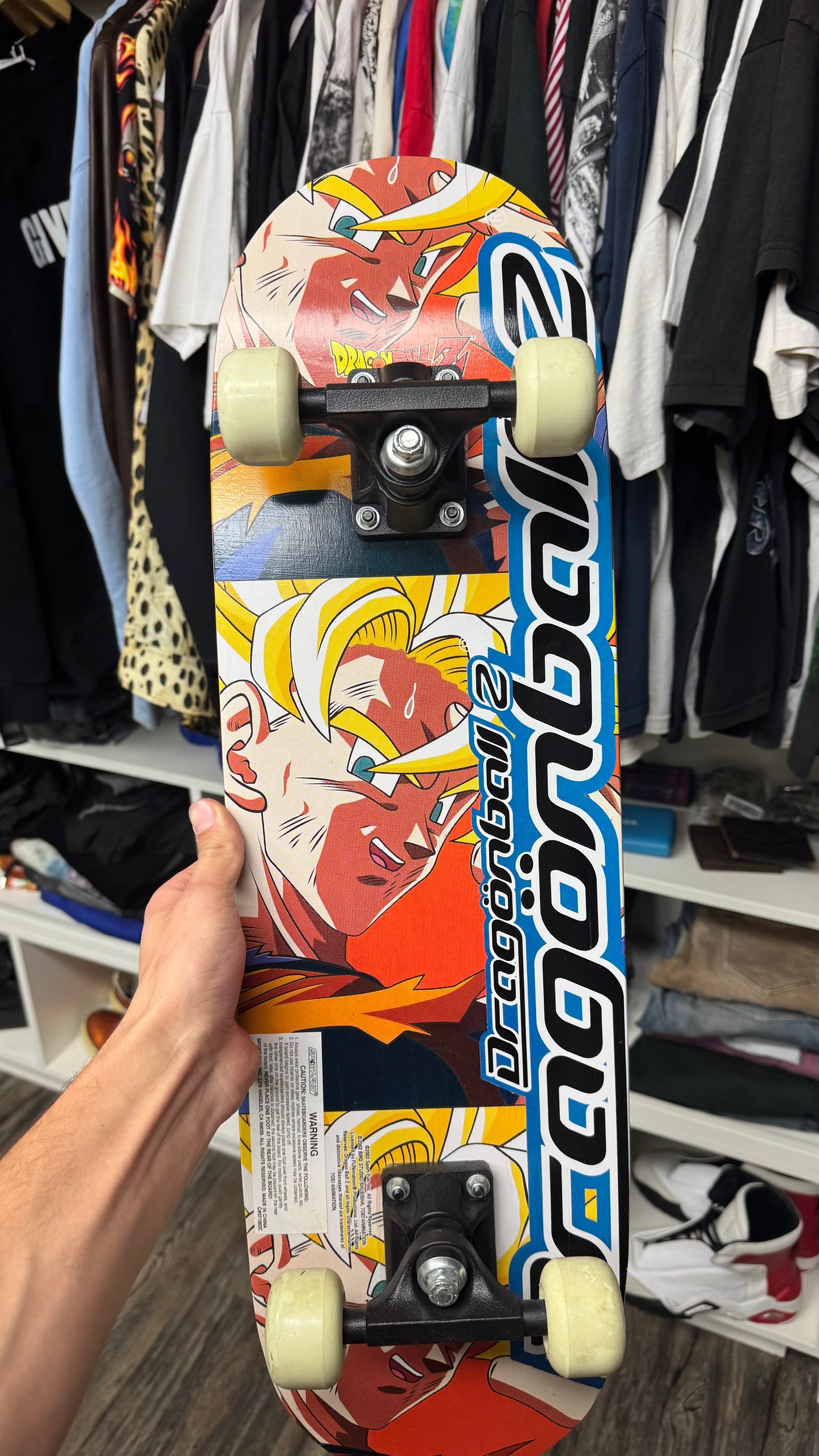DRAGON BALL Z 2001 BIRD STUDIO SKATE BOARD