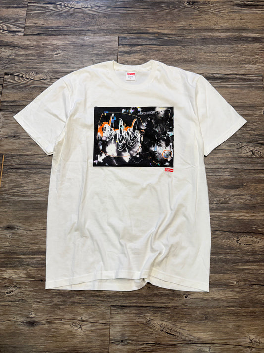SUPREME FUTURA T62 WHITE TEE (M)