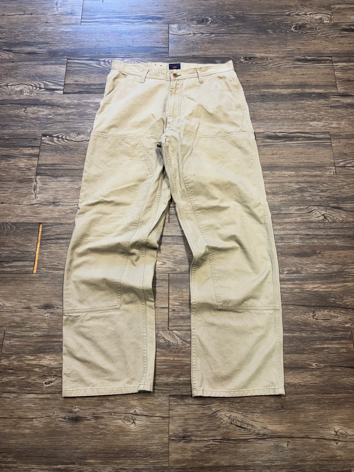 TOMMY HILFIGER DOUBLE KNEE KHAKI PANTS (32)