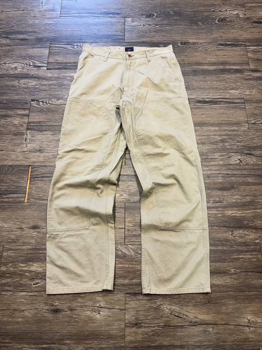 TOMMY HILFIGER DOUBLE KNEE KHAKI PANTS (32)