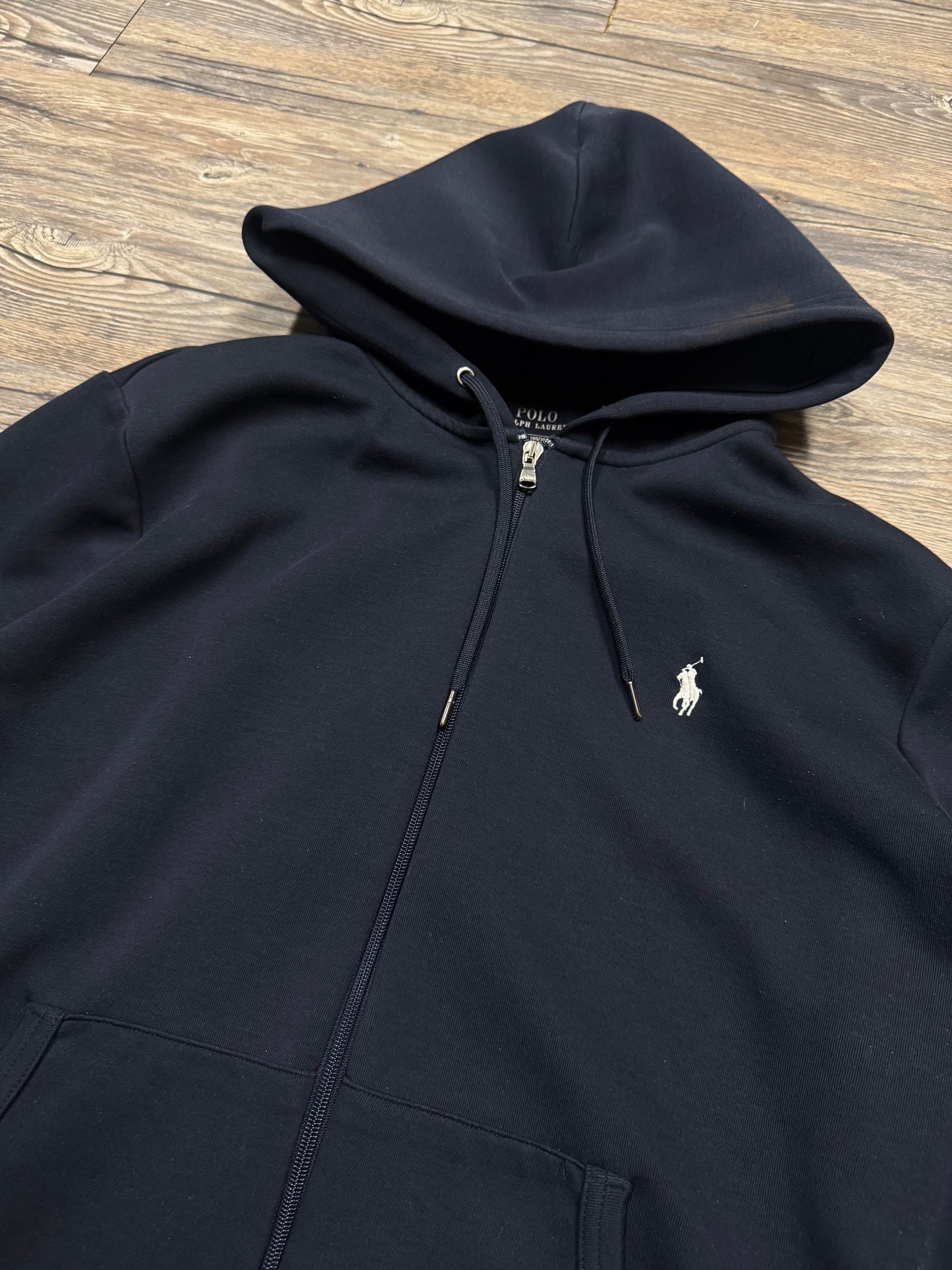 POLO RALPH LAUREN LIGHT WEIGHT ZIP UP (L)